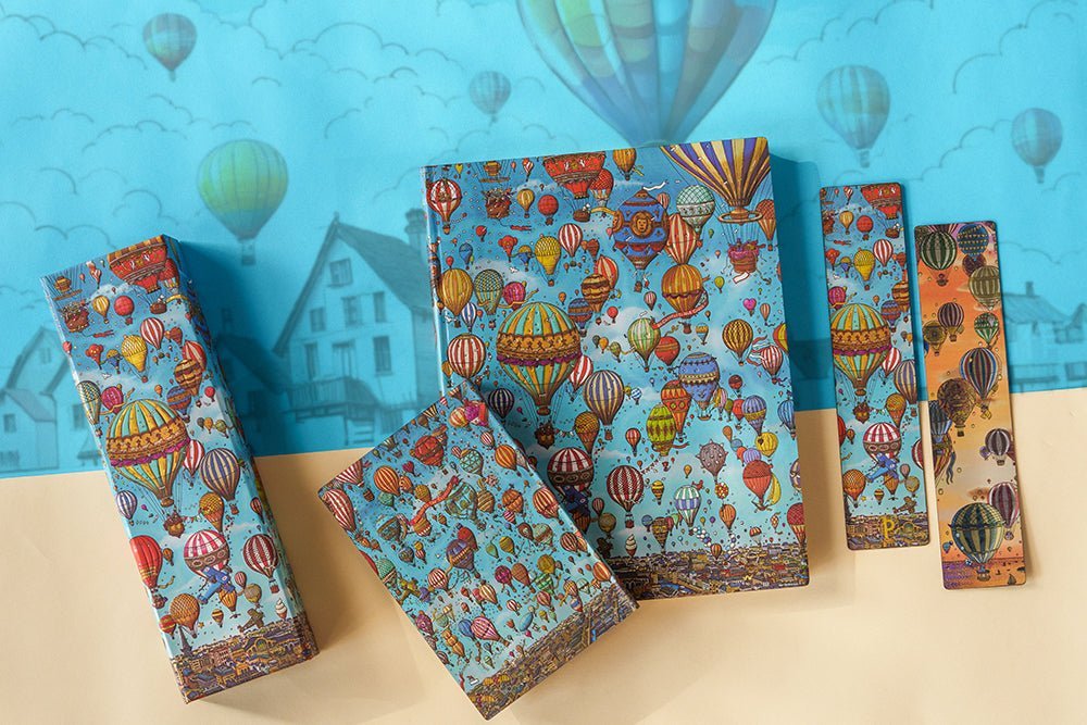 Agenda 2025 - 2026 PAPERBLANKS Festival de Montgolfières - 1 jour par page - Midi - Softcover - 416p - 9780349709574