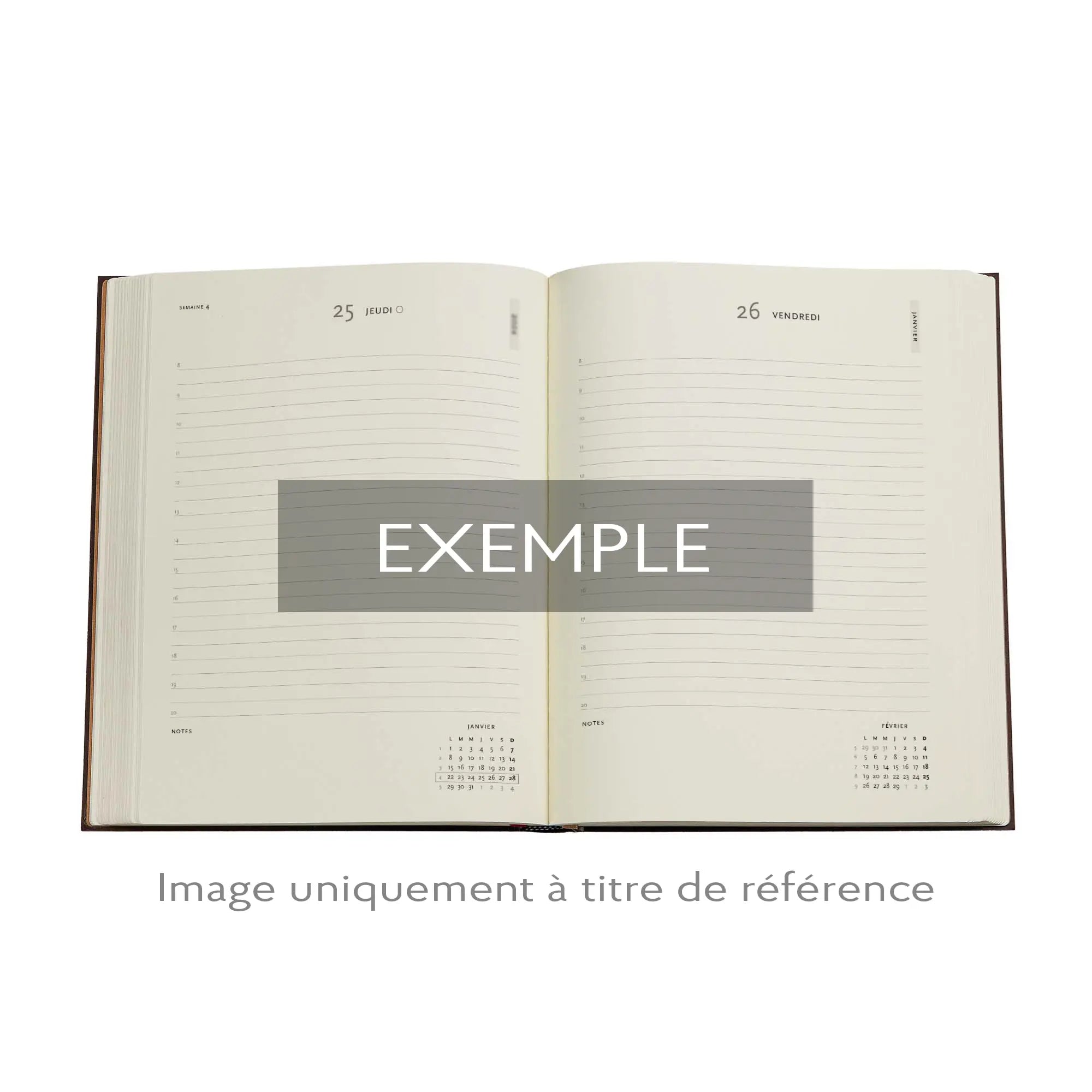 Agenda 2025 - 2026 PAPERBLANKS Les Chrysanthèmes de Monet - 1 jour par page - Maxi - Softcover - 416p - 9780349709604