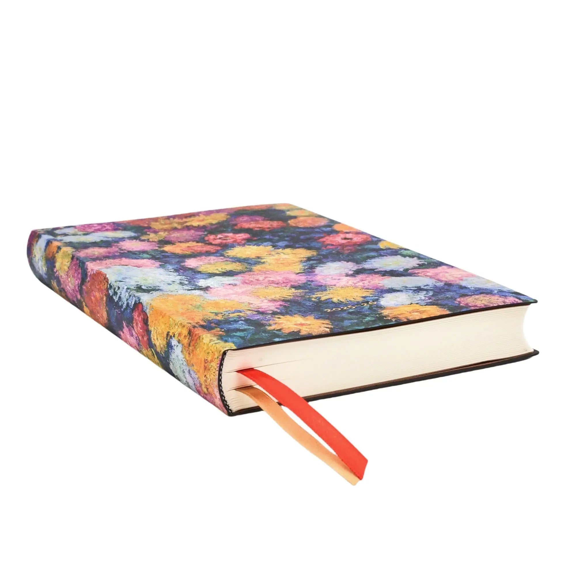Agenda 2025 - 2026 PAPERBLANKS Les Chrysanthèmes de Monet - 1 jour par page - Maxi - Softcover - 416p - 9780349709604
