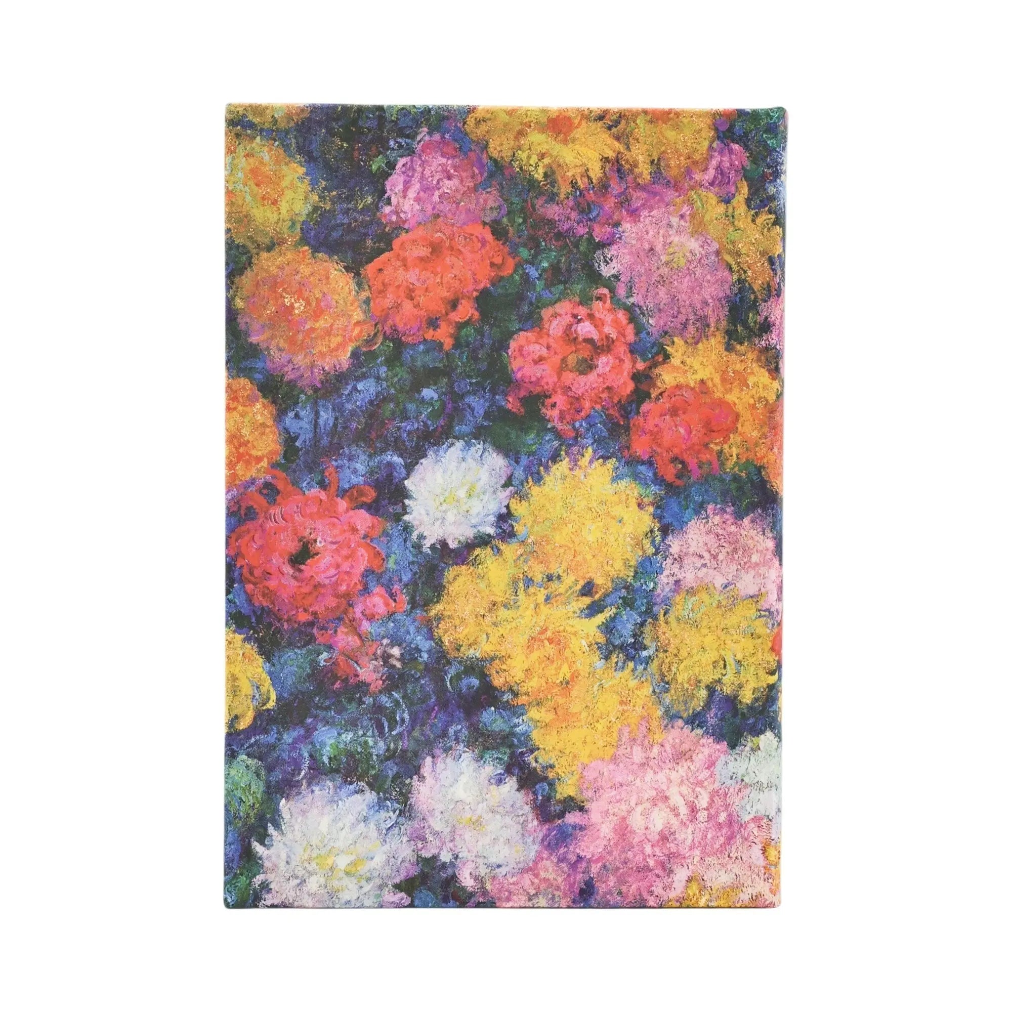 Agenda 2025 - 2026 PAPERBLANKS Les Chrysanthèmes de Monet - 1 semaine sur 2 pages - Midi - Hardcover - Horizontal - 160p - 9780349708676