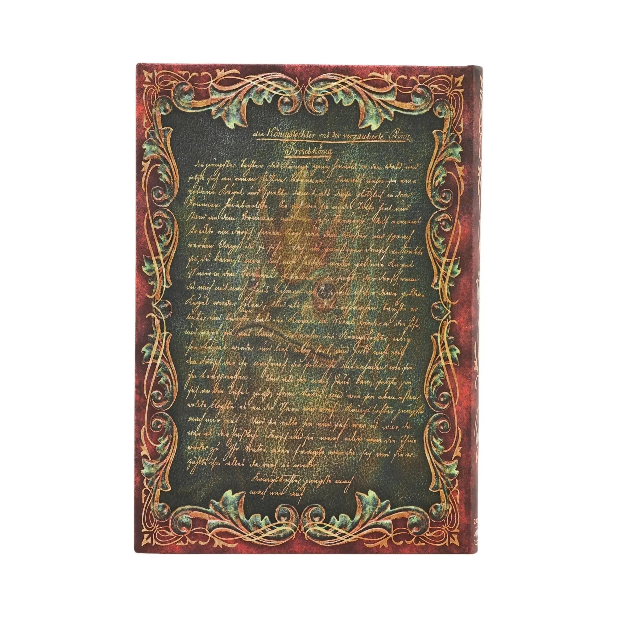 Agenda 2025 - 2026 PAPERBLANKS Les Frères Grimm, Le Roi Grenouille - 1 semaine sur 2 pages - Midi - Hardcover - Horizontal - 160p - 9780349708713