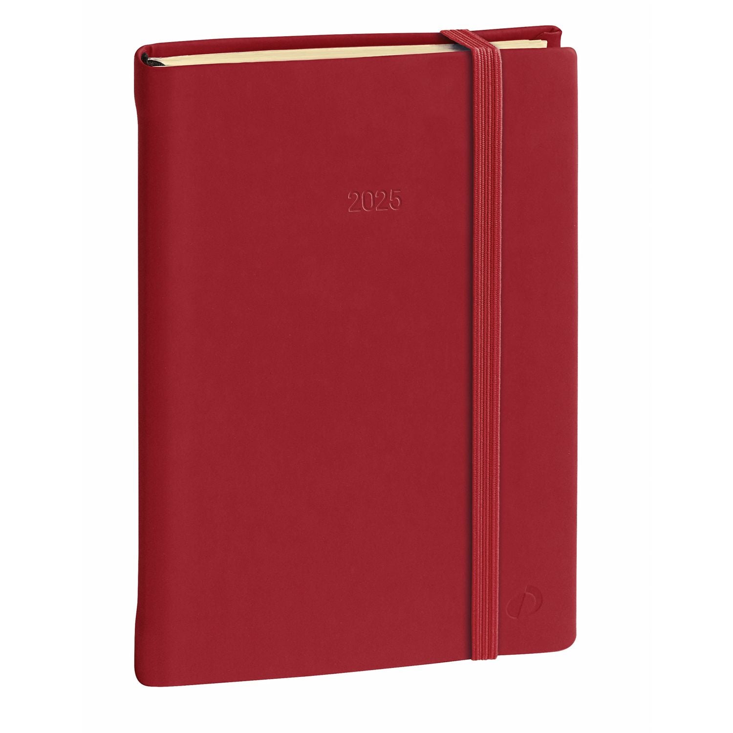 Agenda 2025 QUO VADIS Daily 17 Prestige Silk - 1 jour par page - 12 x 17 cm - Bordeaux - 3371010486946