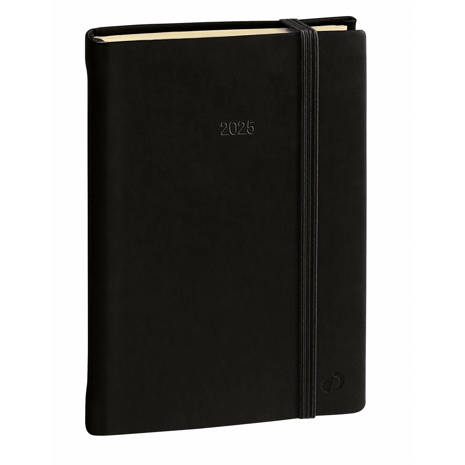 Agenda 2025 QUO VADIS Daily 17 Prestige Silk - 1 jour par page - 12 x 17 cm - Noir - 3371010486861