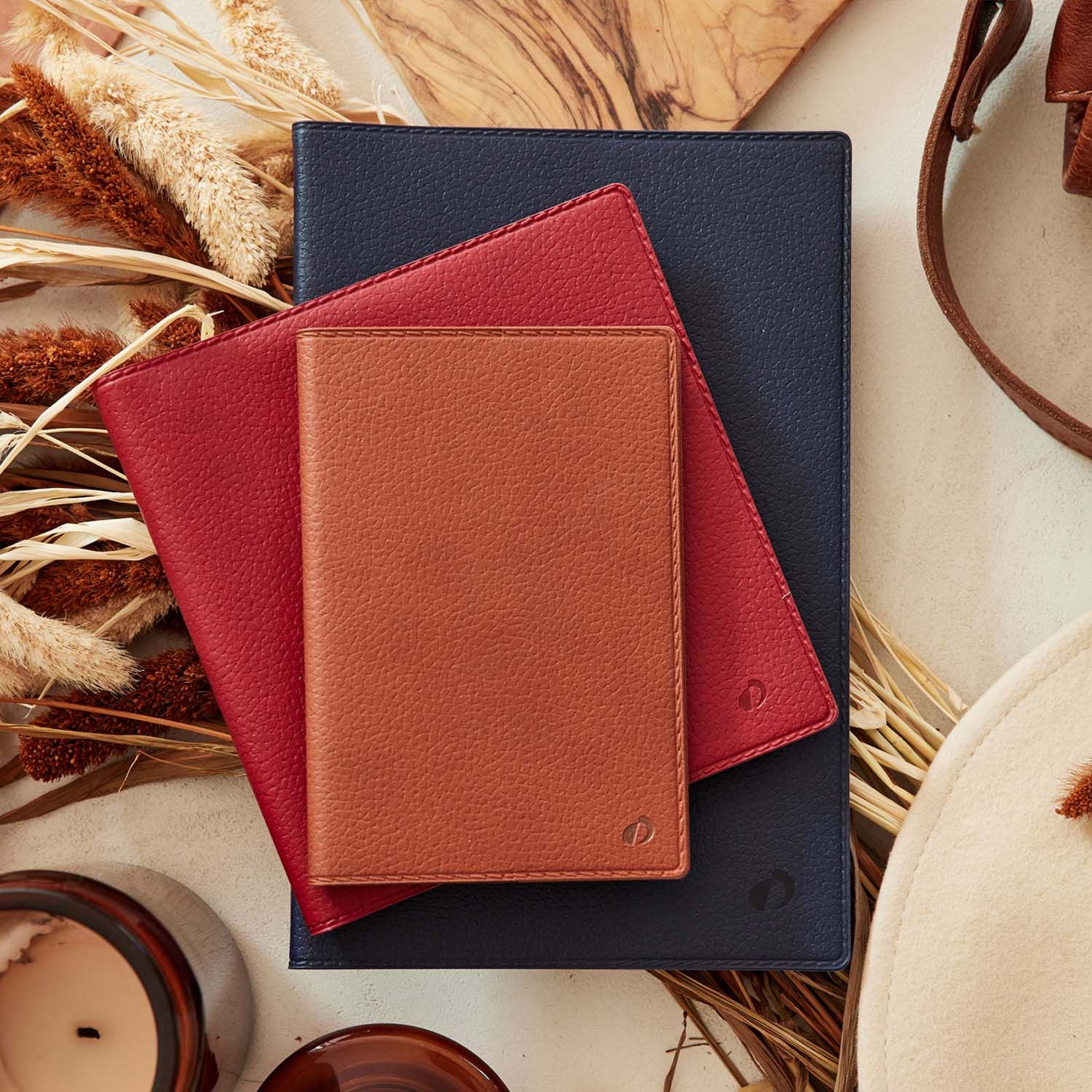 Agenda 2025 QUO VADIS Italnote Marlow - 1 semaine + notes - 8.8 x 17 cm - Bleu nuit - 3371010498635