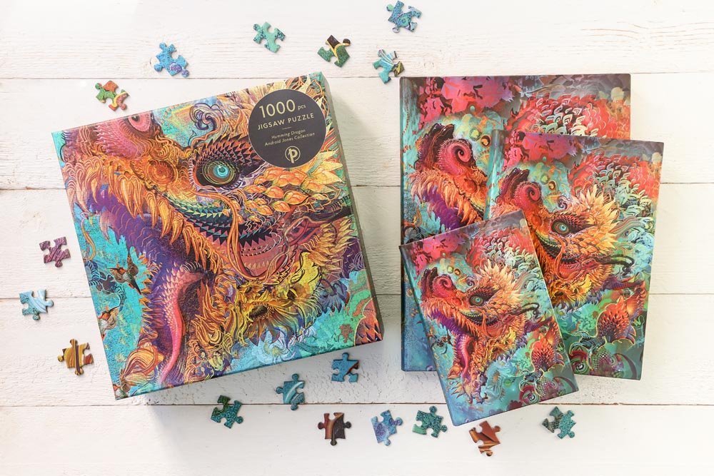 Agenda 2026 - 2027 PAPERBLANKS Dragon Bourdonnant - 1 jour par page - Maxi - Softcover - 416p - 9780349721125