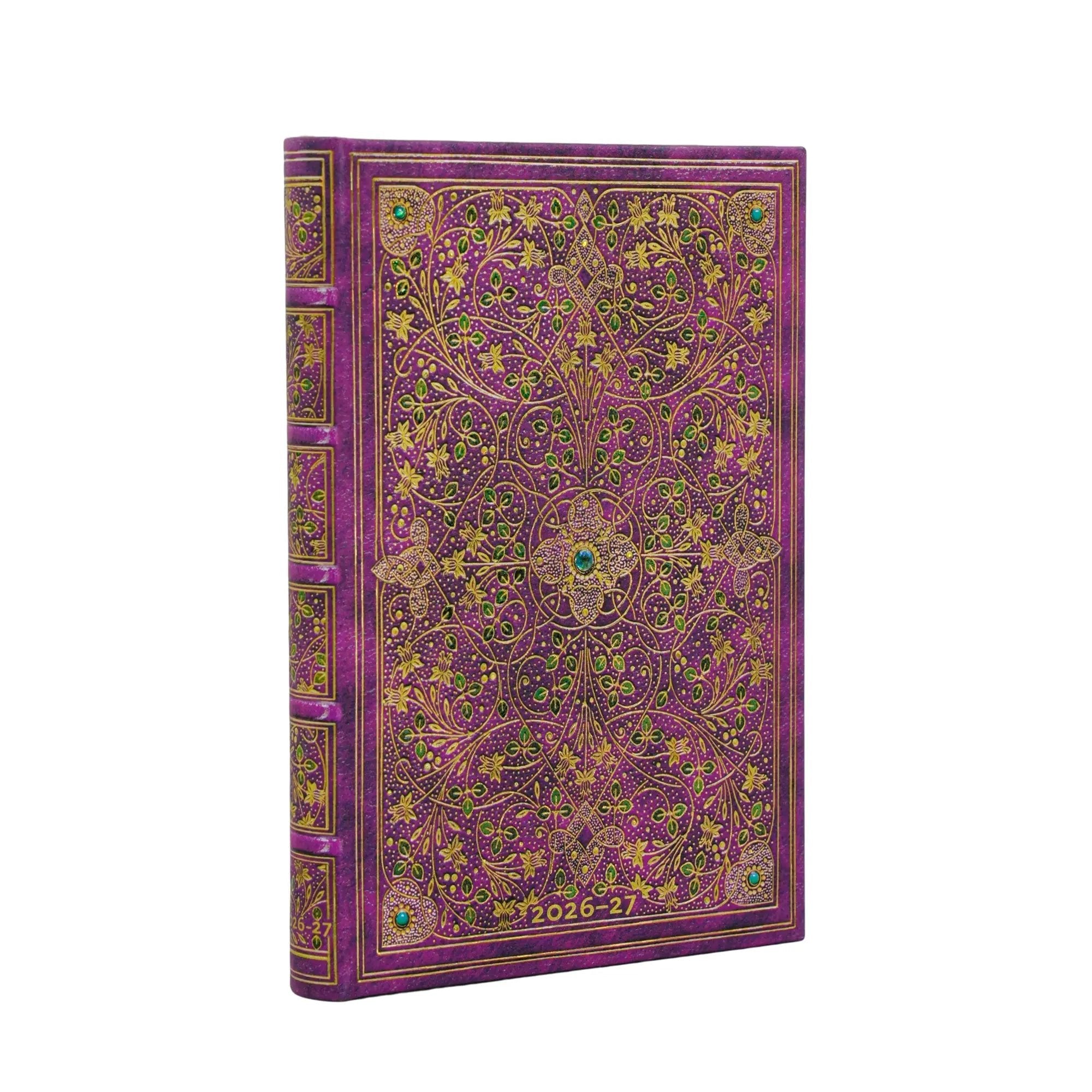 Agenda 2026 - 2027 PAPERBLANKS Jubilé de Diamant - 1 semaine sur 2 pages - Mini - Hardcover - Horizontal - 176p - 9780349720210