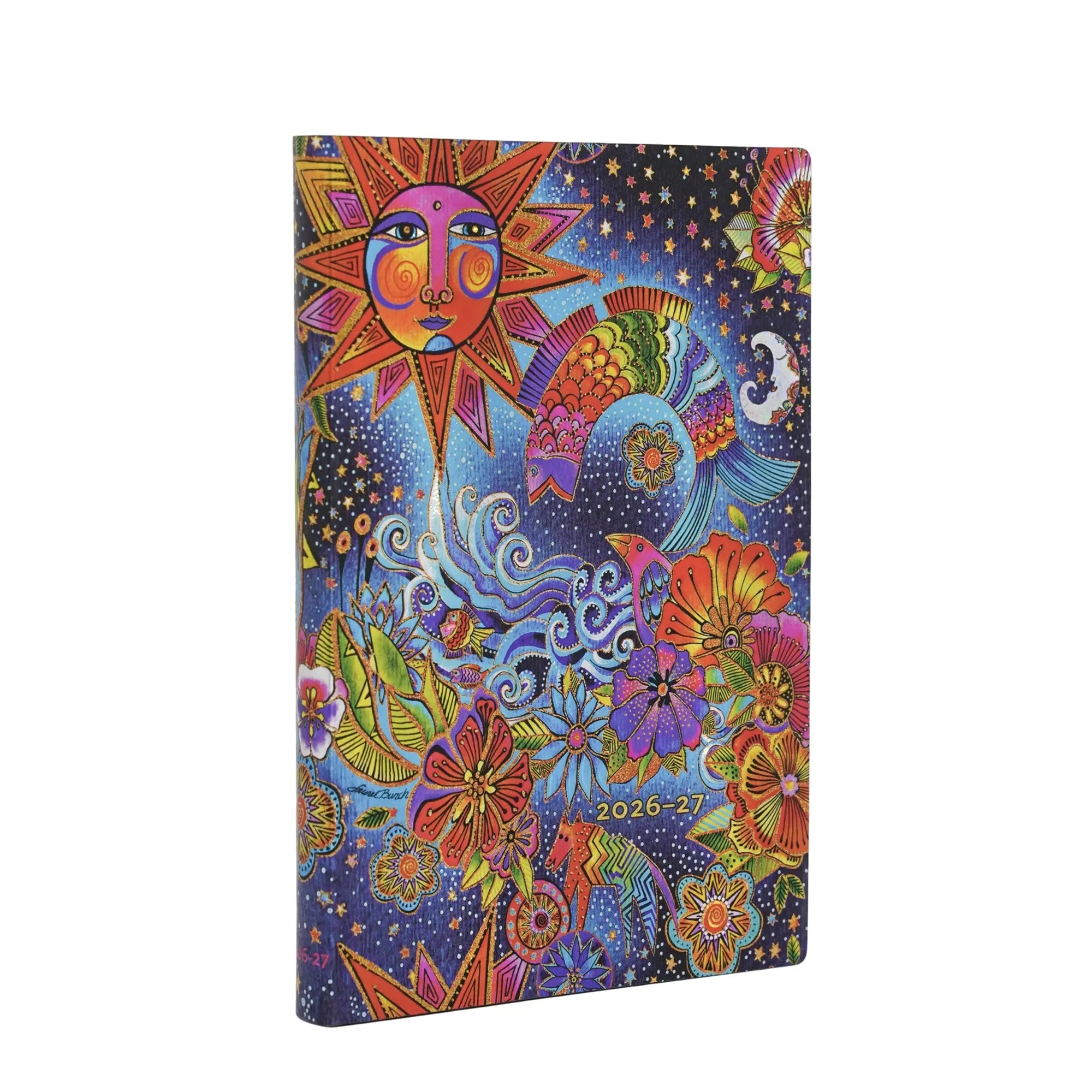 Agenda 2026 - 2027 PAPERBLANKS Magie Céleste - 1 semaine sur 2 pages - Mini - Softcover - Horizontal - 176p - 9780349721088