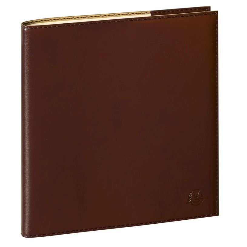 Agenda 2026 EXACOMPTA Eurotime 18 - 15 x 17 cm - 1 semaine sur 2 pages - Orientation verticale - Volga marron - 3660942060998