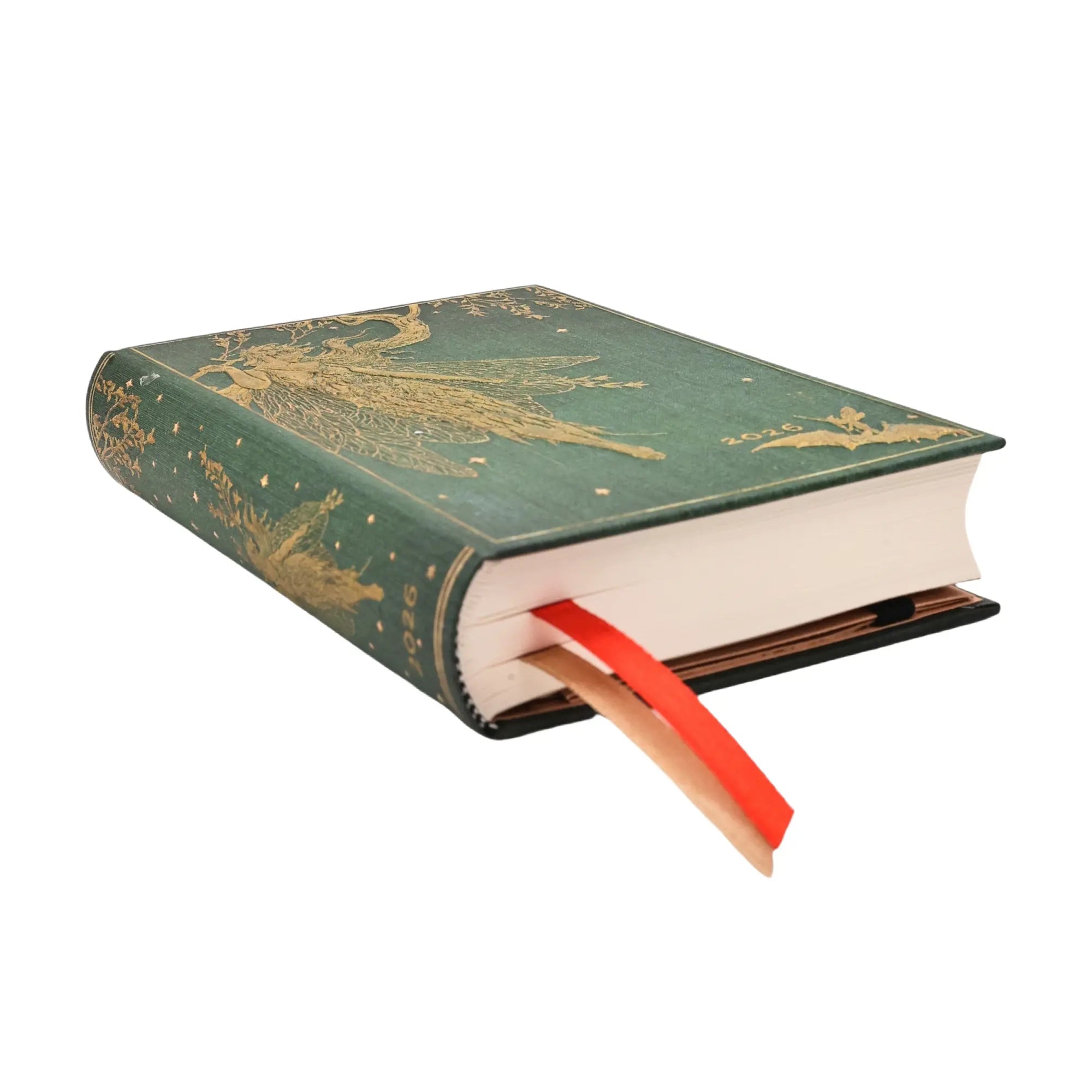 Agenda 2026 PAPERBLANKS Fée Verte - 1 jour par page - Mini - Hardcover - 416p - 9780349708799