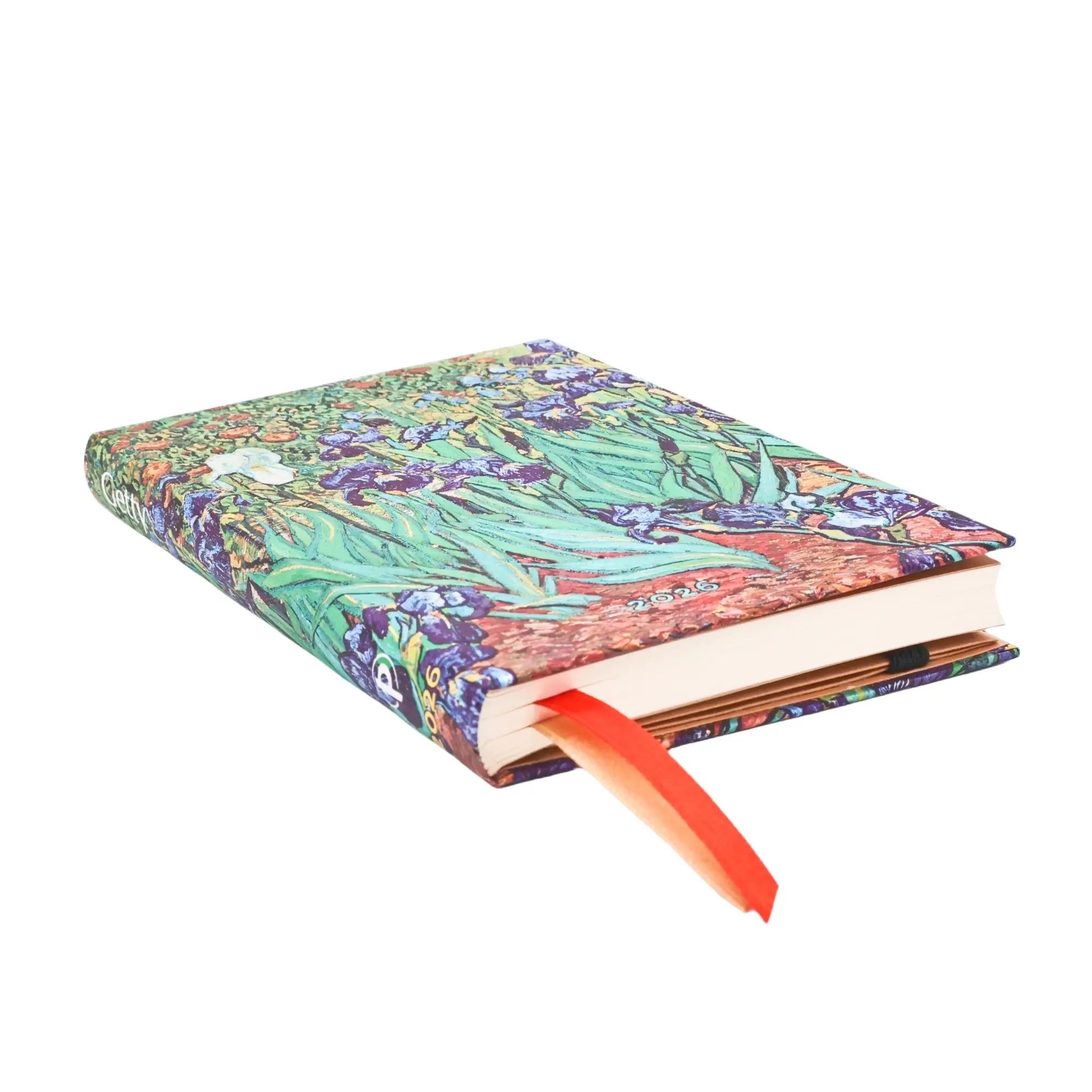 Agenda 2026 PAPERBLANKS Iris de Van Gogh - 1 semaine sur 2 pages - Mini - Hardcover - Horizontal - 160p - 9780349708904