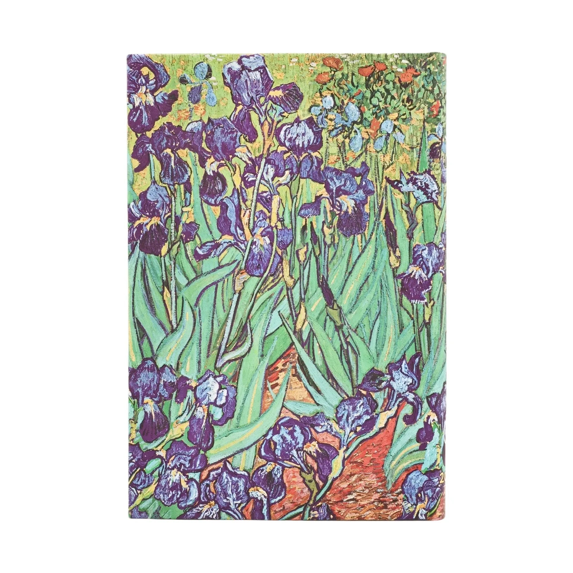 Agenda 2026 PAPERBLANKS Iris de Van Gogh - 1 semaine sur 2 pages - Mini - Hardcover - Horizontal - 160p - 9780349708904