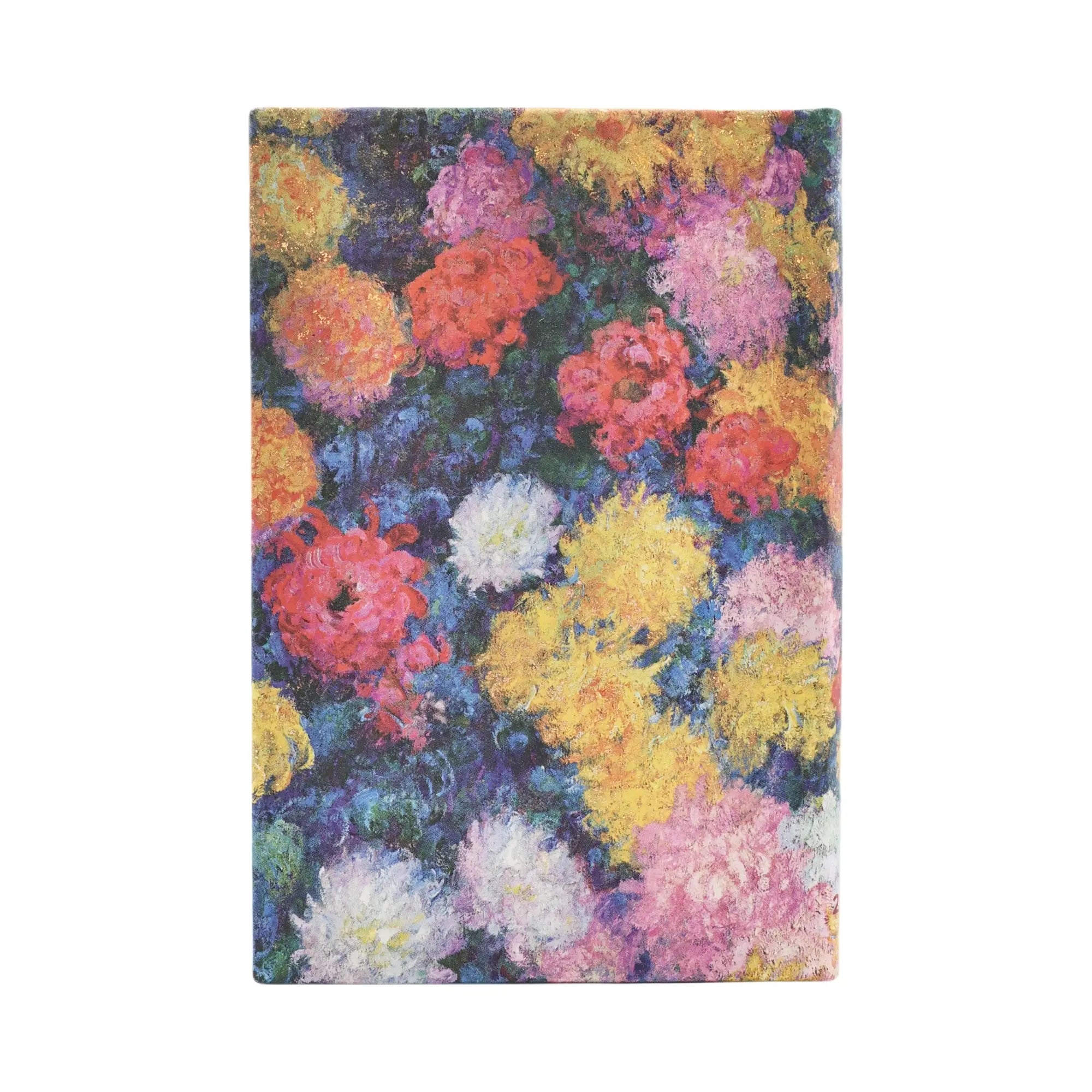 Agenda 2026 PAPERBLANKS Les Chrysanthèmes de Monet - 1 semaine sur 2 pages - Mini - Hardcover - Vertical - 160p - 9780349708973
