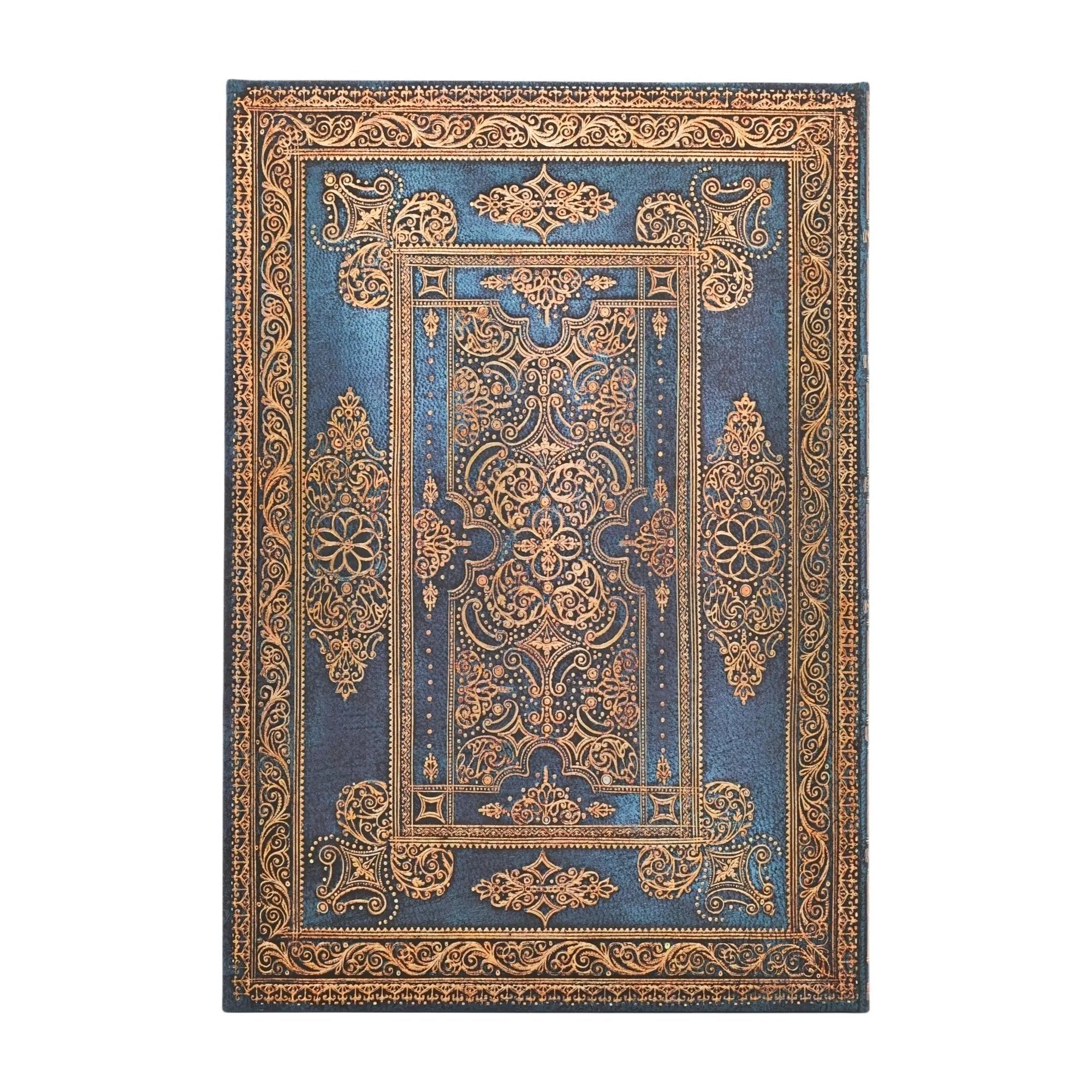 Agenda 2026 PAPERBLANKS Luxe Bleu - 1 semaine sur 2 pages - Grand - Hardcover - Vertical - 160p - 9780349709505