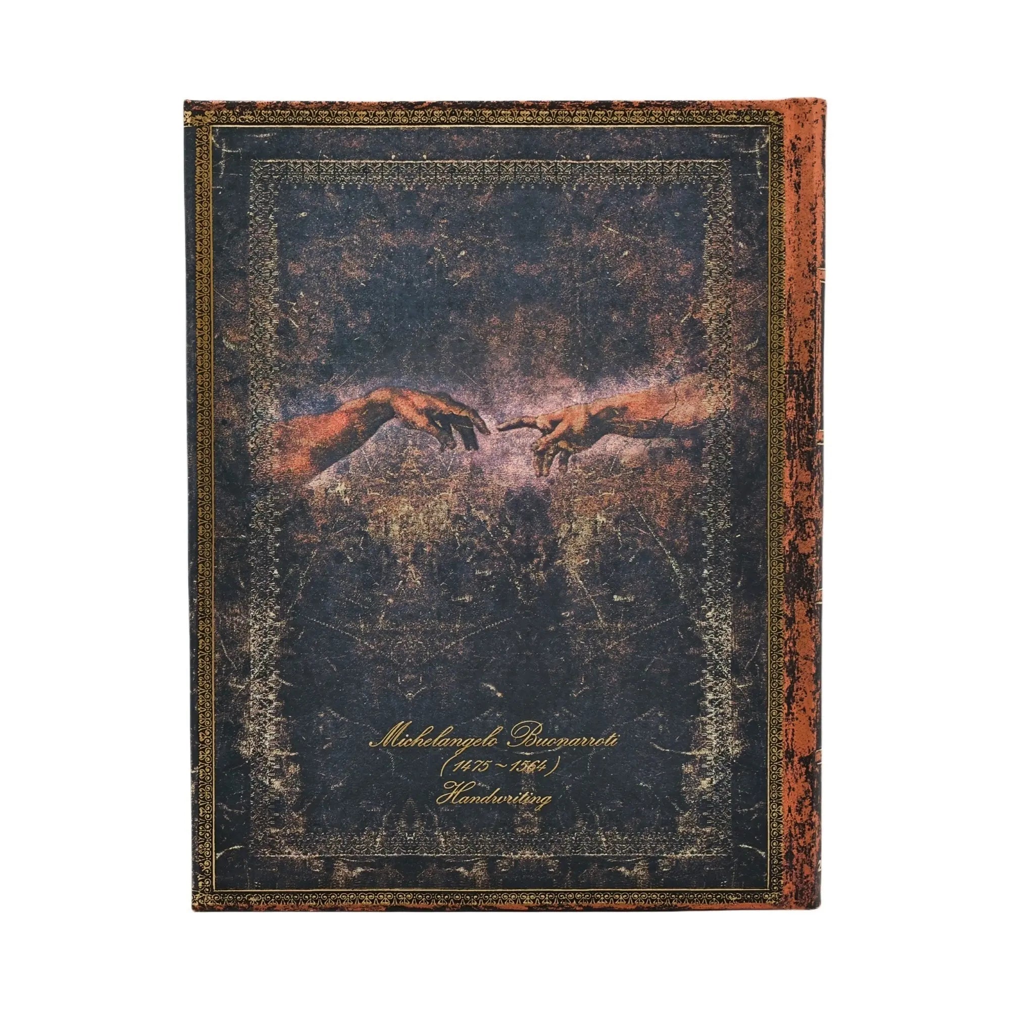 Agenda 2026 PAPERBLANKS Michel - Ange, Manuscrit - 1 semaine sur 2 pages - Ultra - Hardcover - Vertical - 160p - 9780349709468