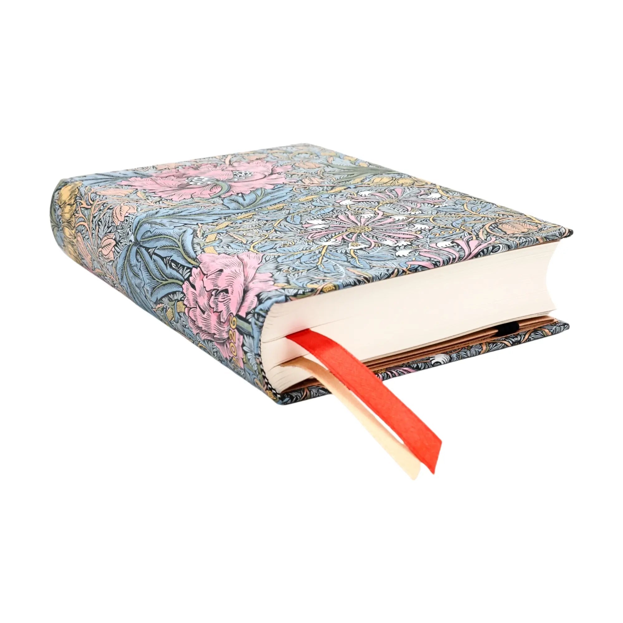 Agenda 2026 PAPERBLANKS Morris Chèvrefeuille Rose - 1 jour par page - Mini - Hardcover - 416p - 9780349708782