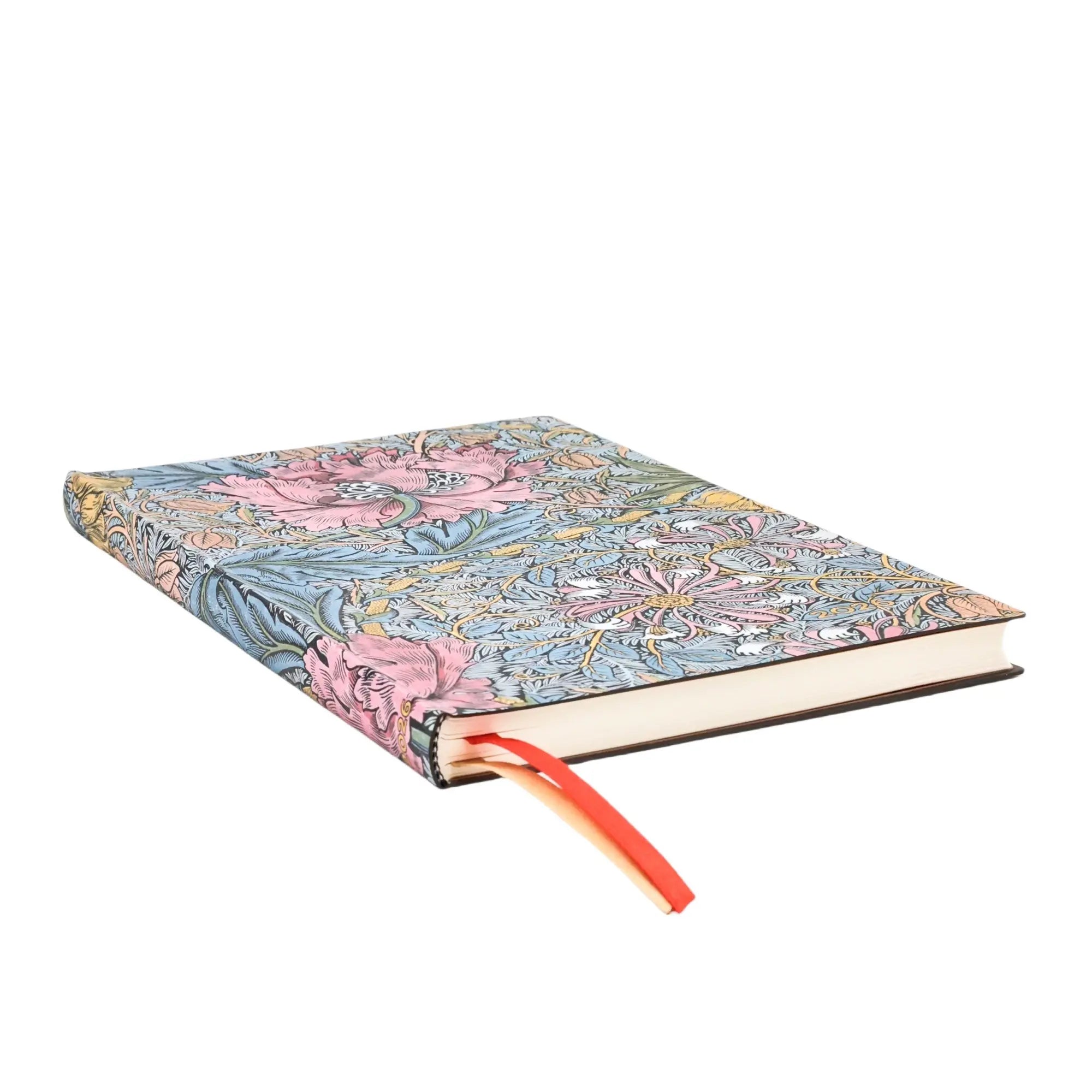 Agenda 2026 PAPERBLANKS Morris Chèvrefeuille Rose - 1 semaine sur 2 pages - Maxi - Softcover - Horizontal - 176p - 9780349710907