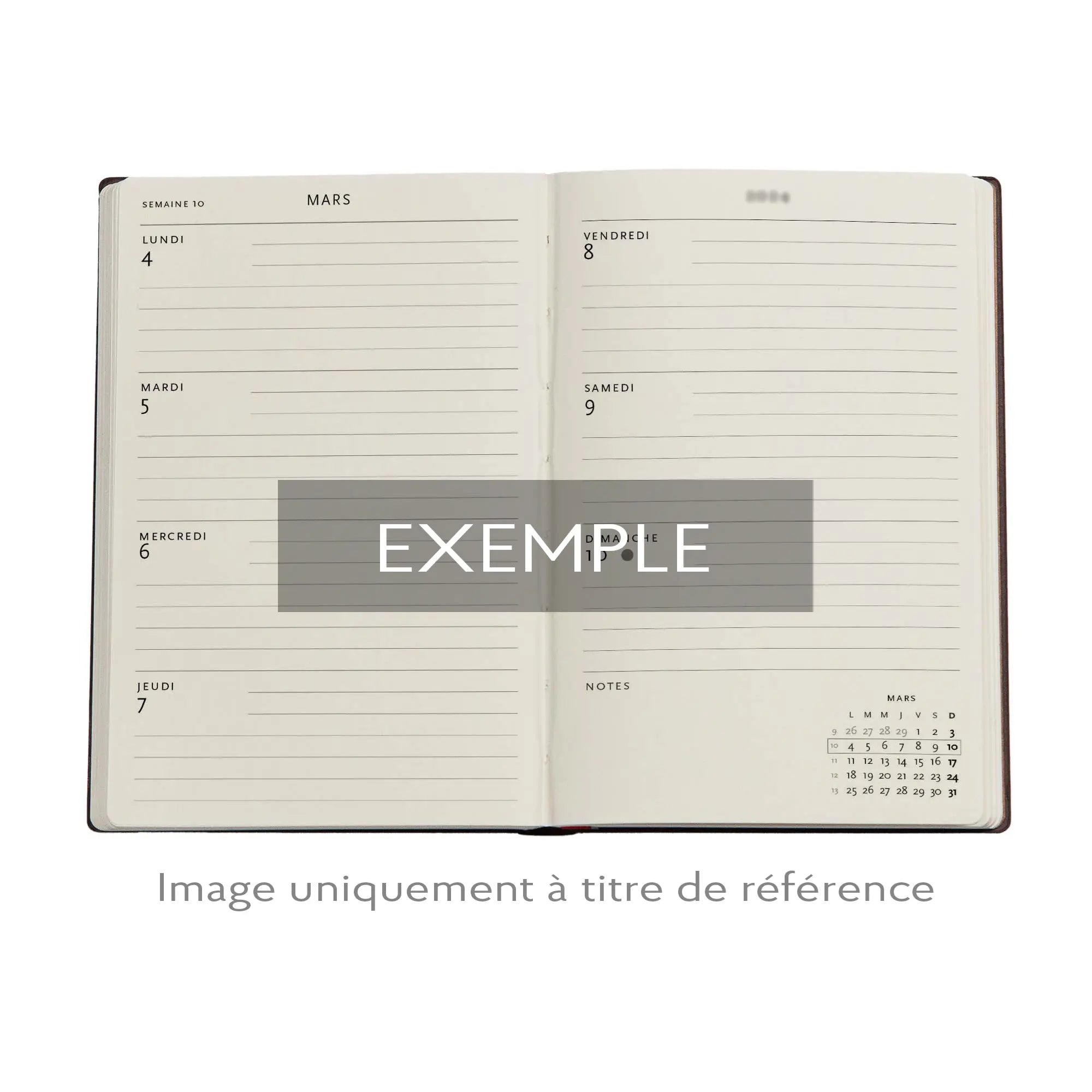 Agenda 2026 PAPERBLANKS Morris Danse du Vent - 1 semaine sur 2 pages - Midi - Softcover - Horizontal - 176p - 9780349710815