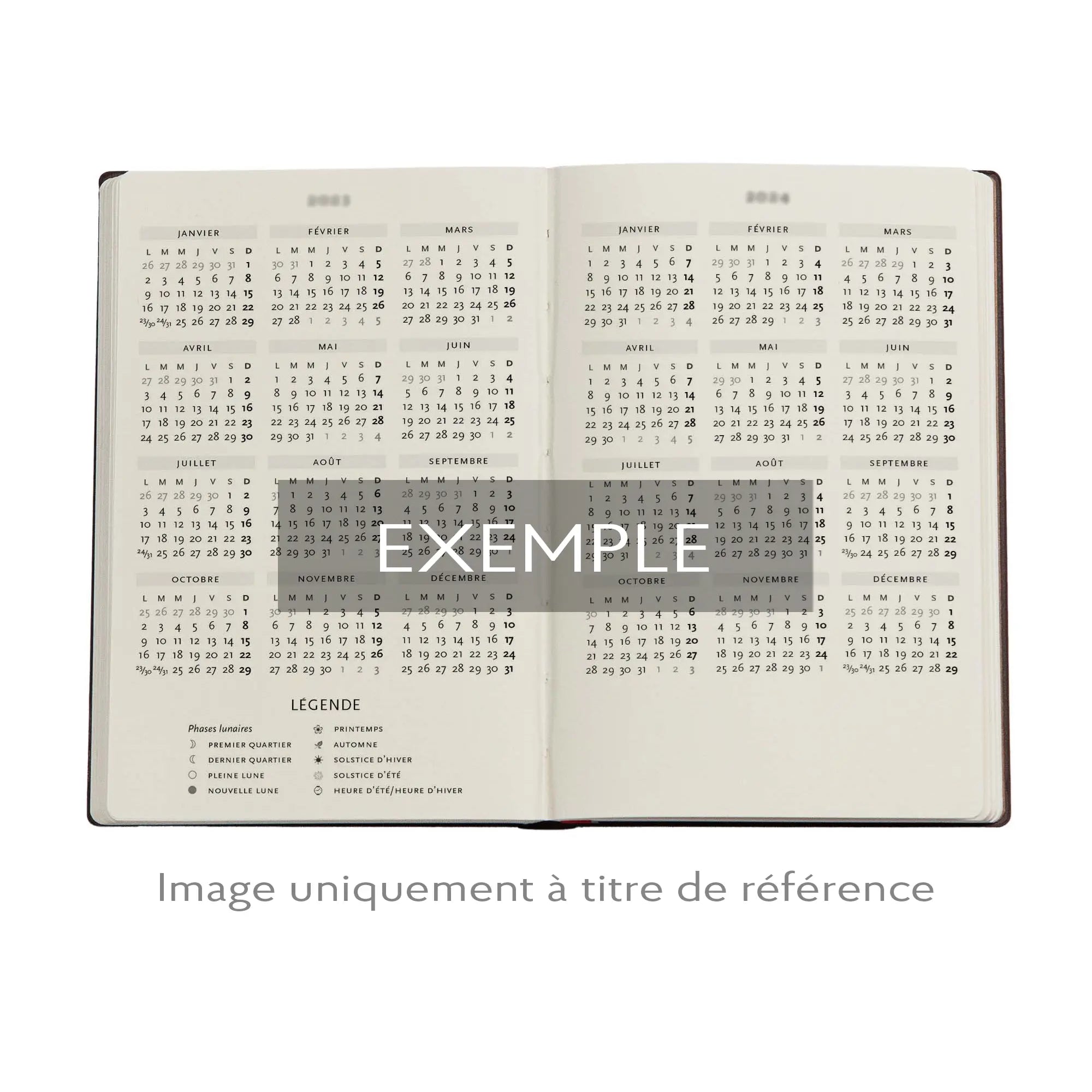 Agenda 2026 PAPERBLANKS Morris Danse du Vent - 1 semaine sur 2 pages - Midi - Softcover - Vertical - 176p - 9780349710877