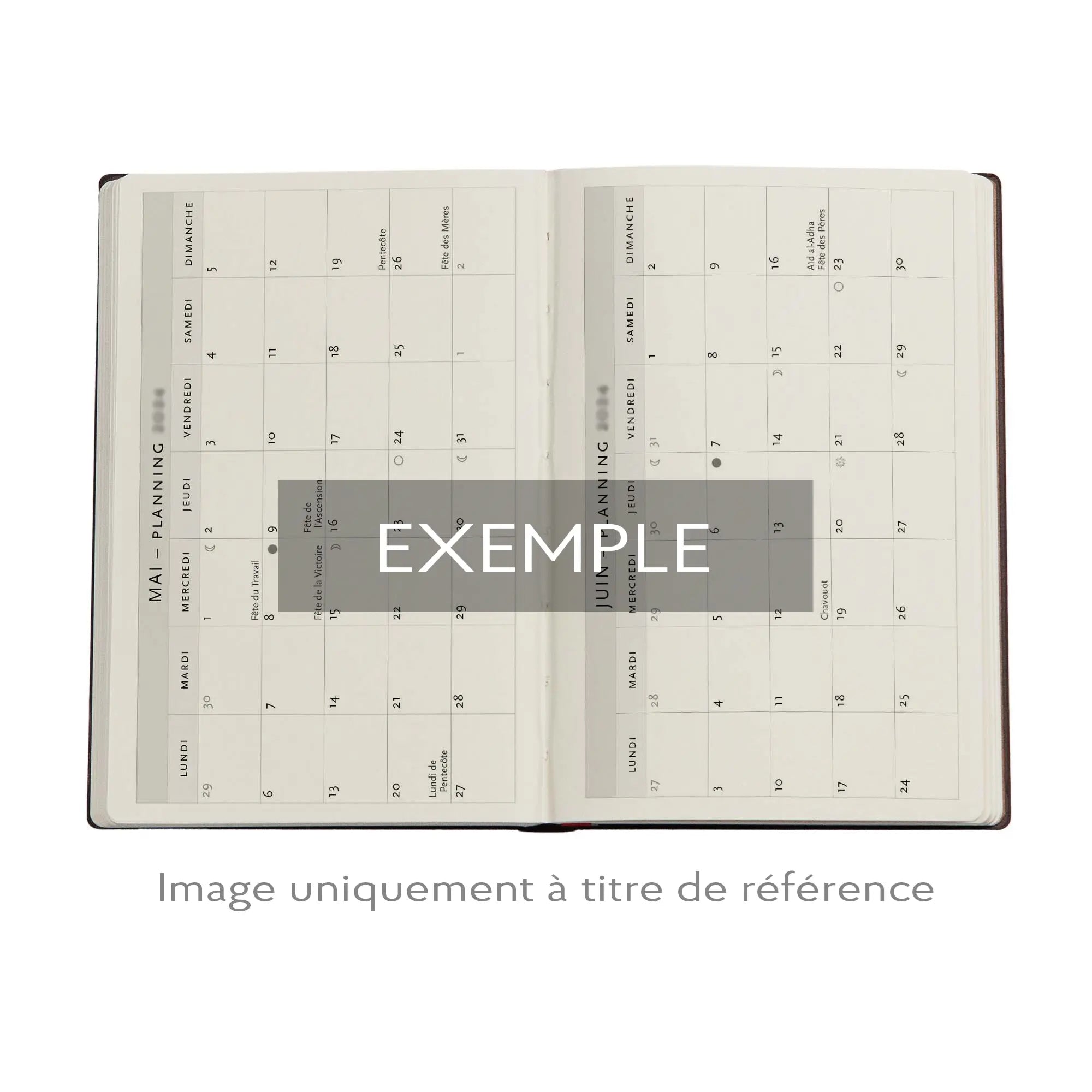 Agenda 2026 PAPERBLANKS Morris Danse du Vent - 1 semaine sur 2 pages - Midi - Softcover - Vertical - 176p - 9780349710877