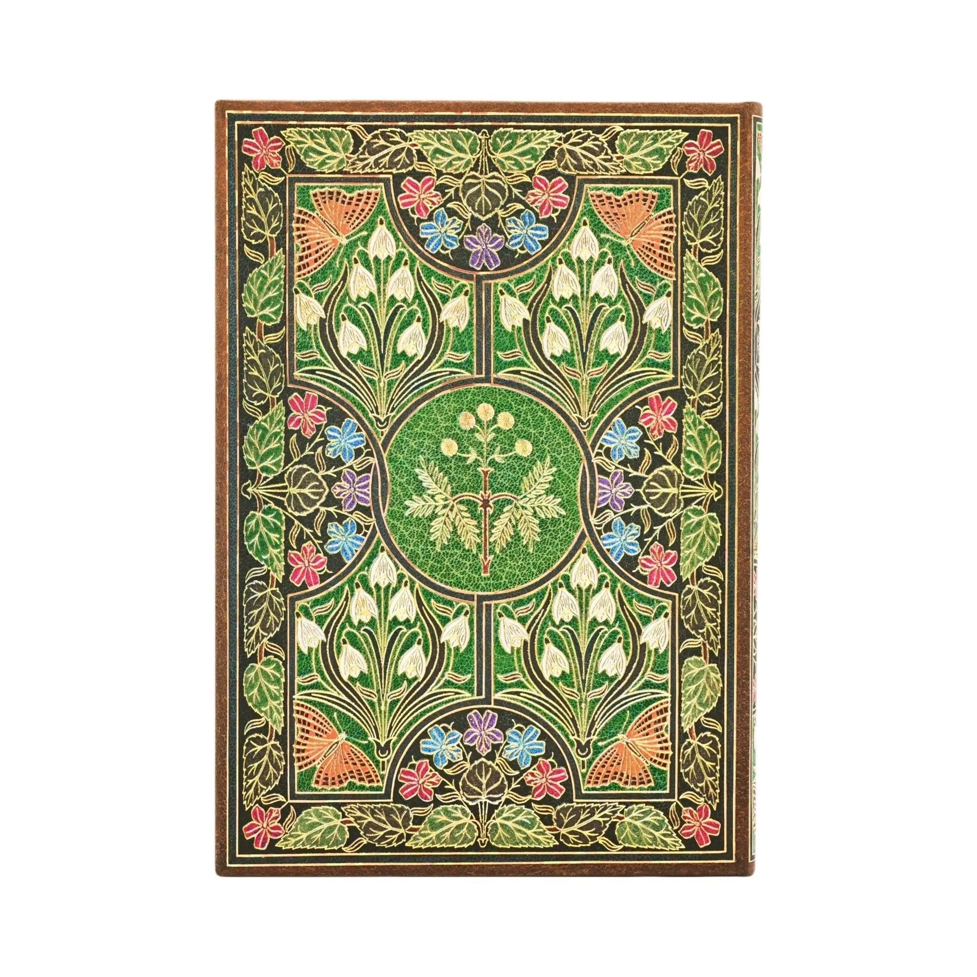 Agenda 2026 PAPERBLANKS Poésie en Fleurs - 1 semaine sur 2 pages - Midi - Hardcover - Vertical - 160p - 9780349709253