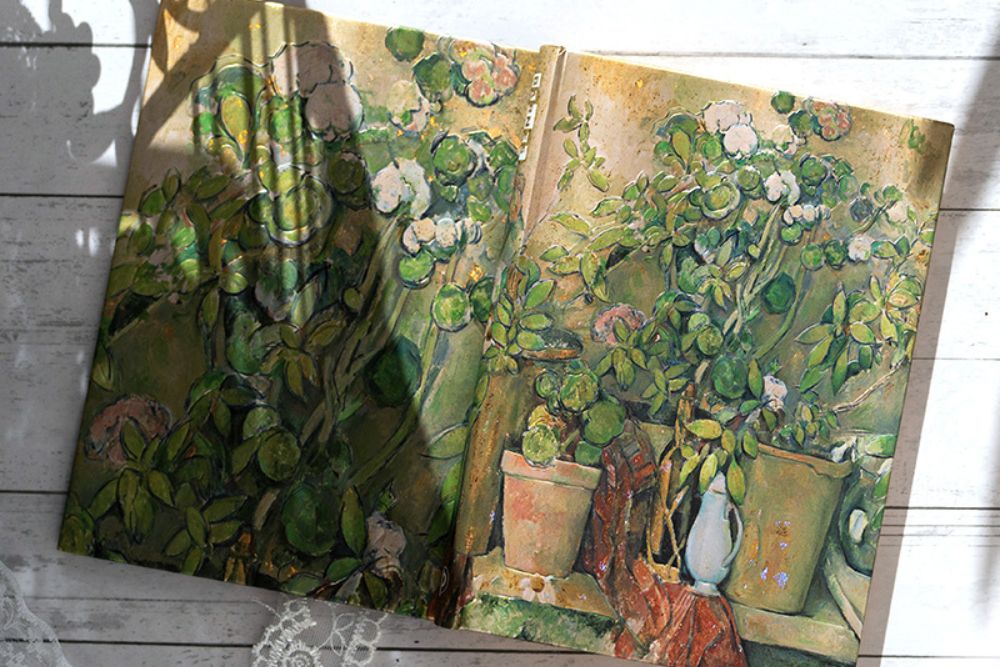 Agenda 2026 PAPERBLANKS Pots en Terre Cuite et Fleurs de Cézanne - 1 jour par page - Midi - Hardcover - 416p - 9780349709079