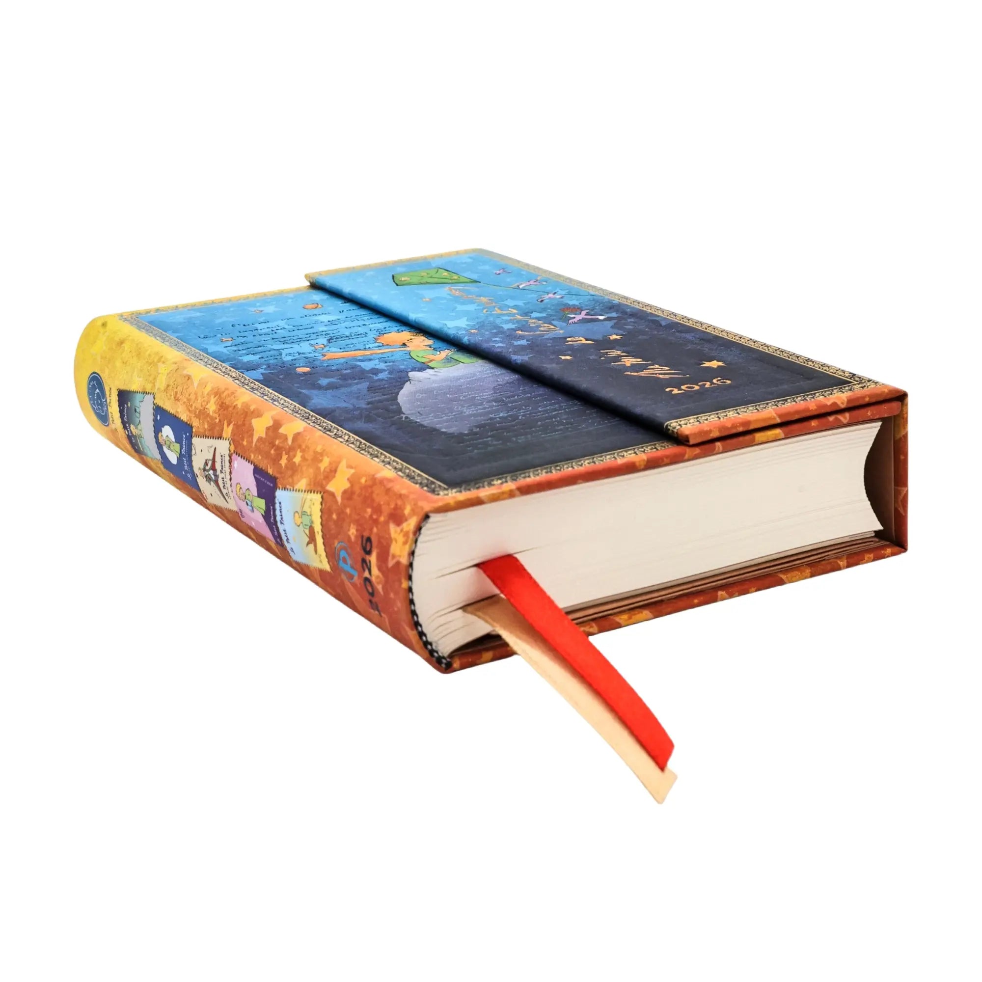 Agenda 2026 PAPERBLANKS Saint - Exupéry, Le Petit Prince - 1 jour par page - Mini - Hardcover - 416p - 9780349708805