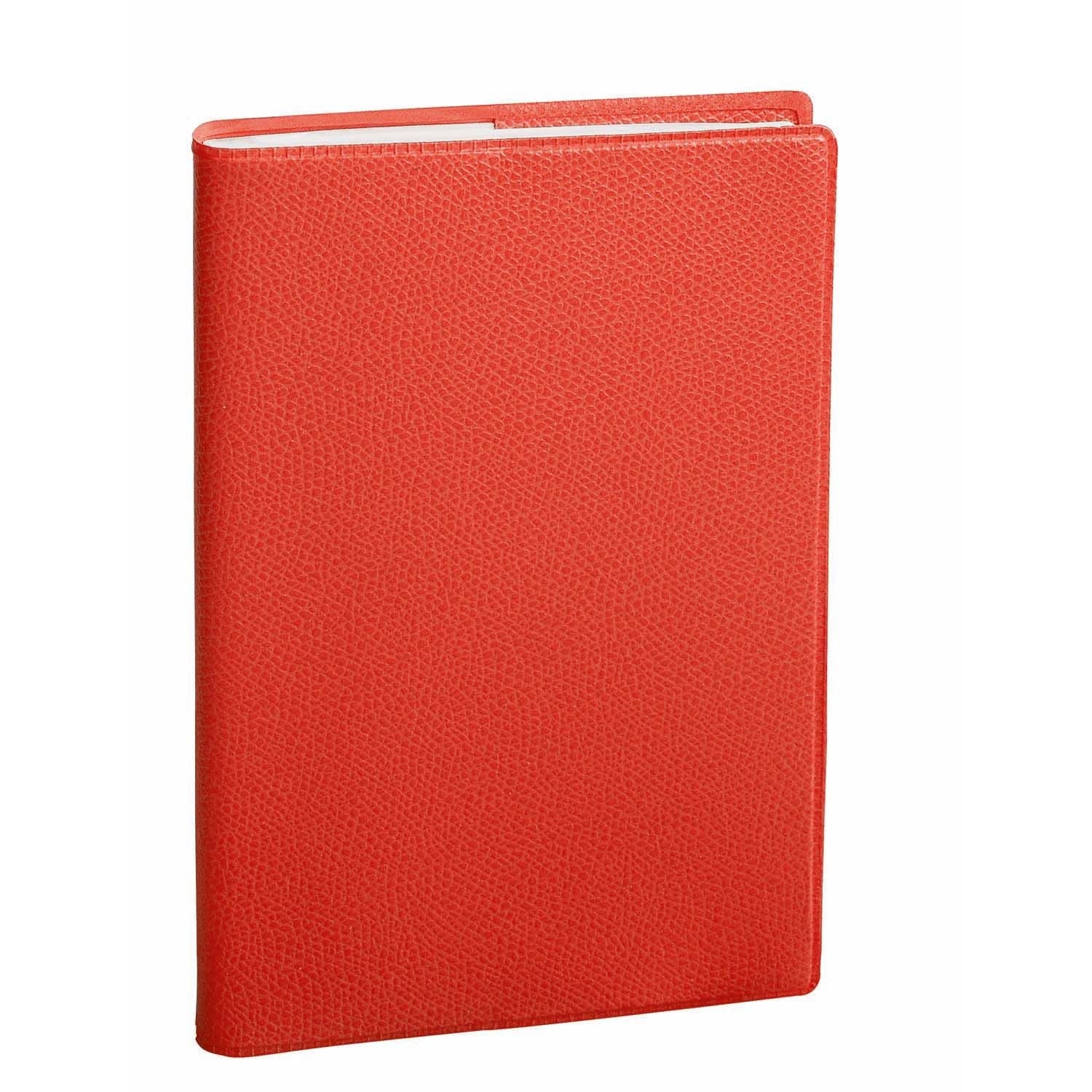Agenda 2026 QUO VADIS Minibest - 7,5 x 14 cm - Mensuel - Orientation verticale - Impala orange - 3371010480227