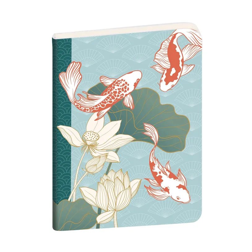 Agenda 2027 EXACOMPTA EasyTime 17 - 9 x 17,5 cm - 1 semaine + notes - Orientation horizontale - Sapporo carpes - 3660942091930