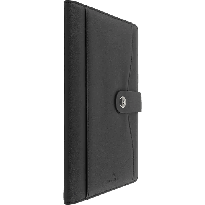 Agenda 2027 OBERTHUR Davos - 16 x 24 cm - 1 semaine sur 2 pages - Orientation verticale - Noir - 3664447228297