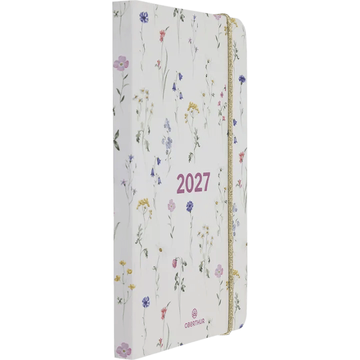 Agenda 2027 OBERTHUR Giverny - 10 x 15 cm - 1 semaine sur 2 pages - Orientation verticale - Herbier - 3664447233758