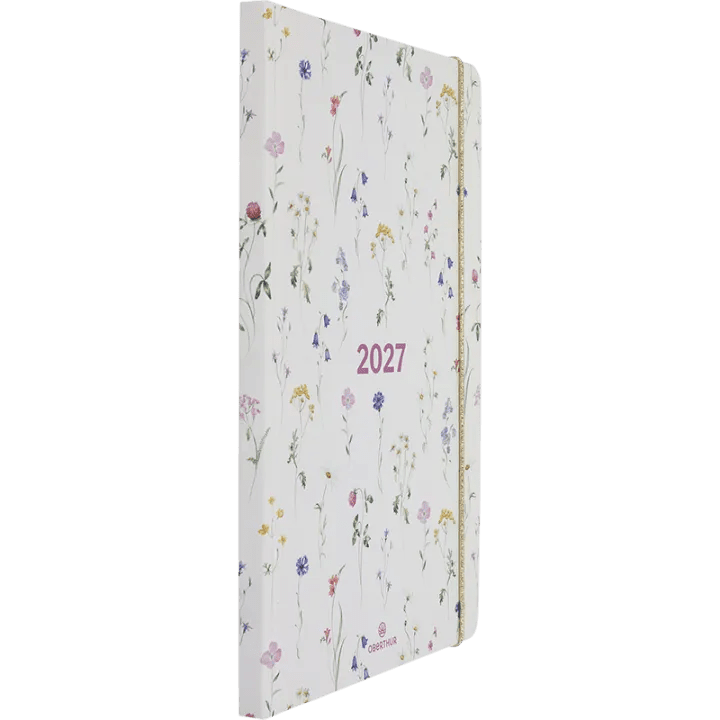 Agenda 2027 OBERTHUR Giverny - 16 x 24 cm - 1 semaine sur 2 pages - Orientation verticale - Herbier - 3664447233697