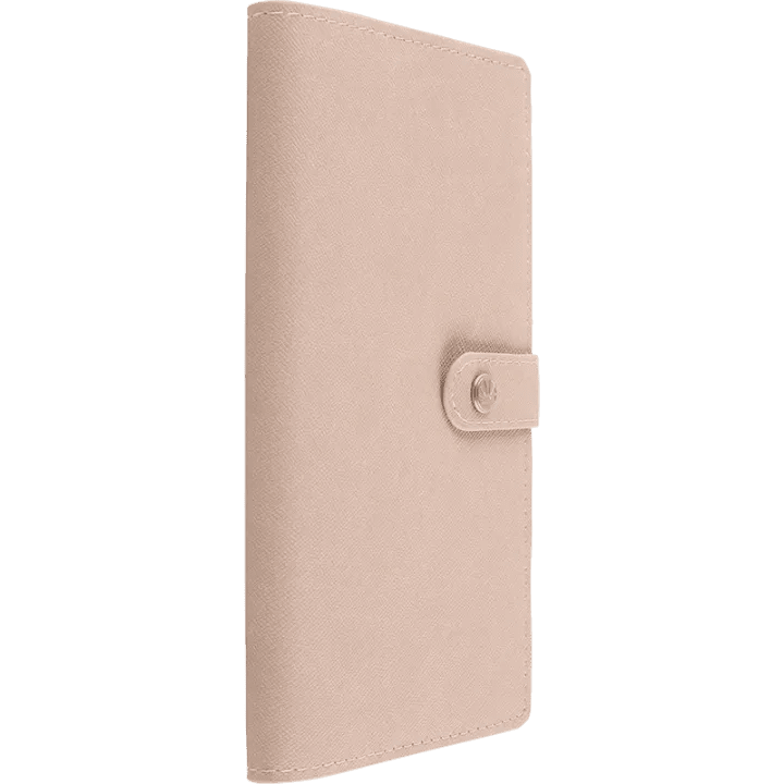 Agenda 2027 OBERTHUR Lady Kent - 9 x 16,5 cm - 1 semaine sur 2 pages - Orientation horizontale - Nude - 3664447230771