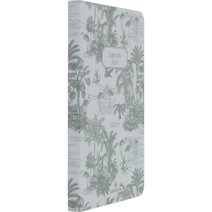Agenda 2027 OBERTHUR Vienne - 10 x 15 cm - 1 semaine sur 2 pages - Orientation verticale - Animal - 3664447229577
