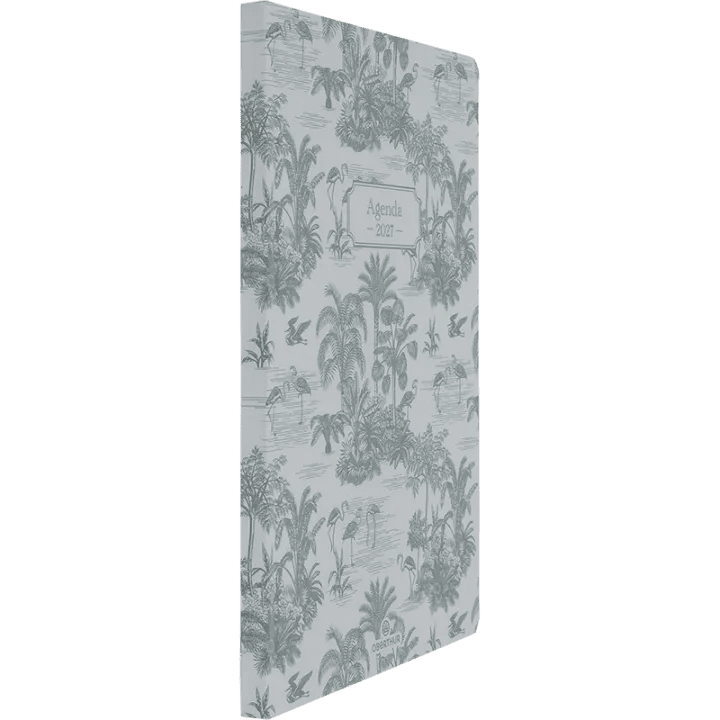Agenda 2027 OBERTHUR Vienne - 16 x 24 cm - 1 semaine sur 2 pages - Orientation verticale - Animal - 3664447229546