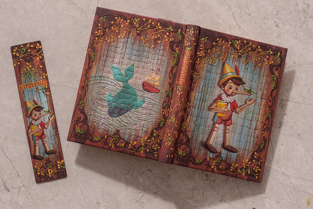 Agenda 2027 PAPERBLANKS Carlo Collodi, Pinocchio - 1 semaine sur 2 pages - Mini - Softcover - Horizontal - 176p - 9780349721170