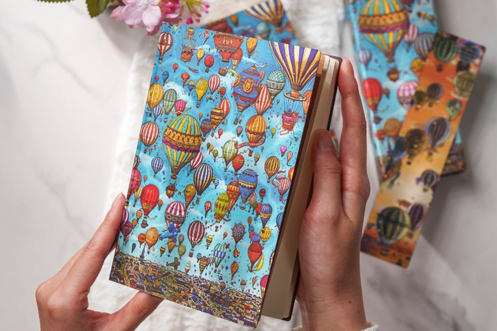 Agenda 2027 PAPERBLANKS Festival de Montgolfières - 1 jour par page - Midi - Softcover - 432p - 9780349721224
