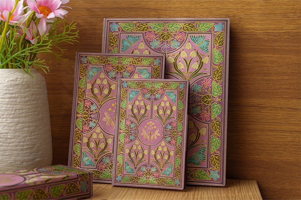 Agenda 2027 PAPERBLANKS Mimosa - 1 semaine sur 2 pages - Mini - Softcover - Horizontal - 176p - 9780349721163