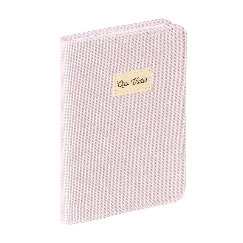 Agenda 2027 QUO VADIS Ministre Color - 16 x 24 cm - 1 semaine sur 2 pages - Orientation verticale - Ella rose nacre - 3371010532551