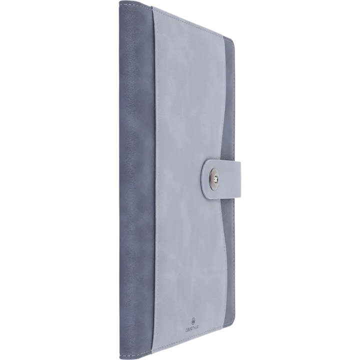 Agenda 2027 OBERTHUR Davos - 16 x 24 cm - 1 semaine sur 2 pages - Orientation verticale - Gris