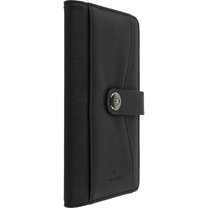 Agenda 2027 OBERTHUR Davos - 9 x 16,5 cm - 1 semaine sur 2 pages - Orientation horizontale - Noir