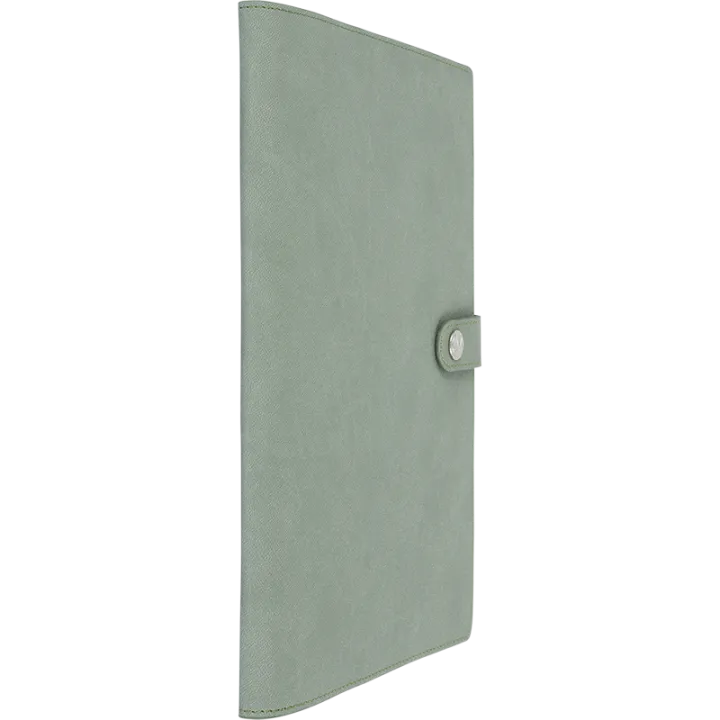 Agenda 2027 OBERTHUR Lady Kent - 16 x 24 cm - 1 semaine sur 2 pages - Orientation verticale - Vert