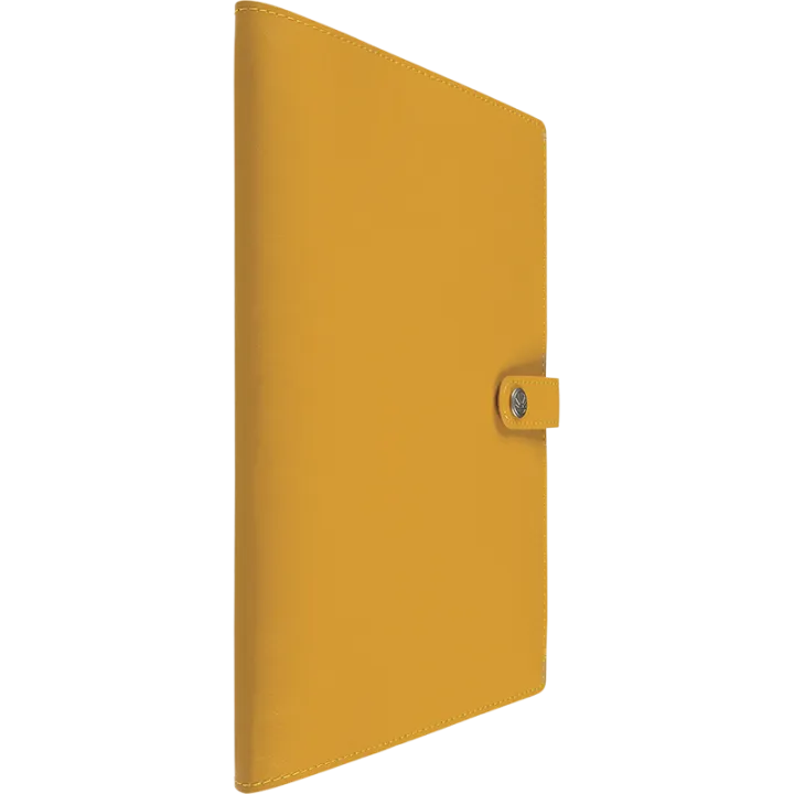 Agenda 2027 OBERTHUR Lady Kent - 16 x 24 cm - 1 semaine sur 2 pages - Orientation verticale - Safran
