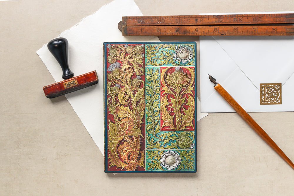 Agenda PAPERBLANKS 2025 Chardon Sauvage - 12 mois - 1 jour par page - Mini Rigide Journalier 416p - 9781408758625