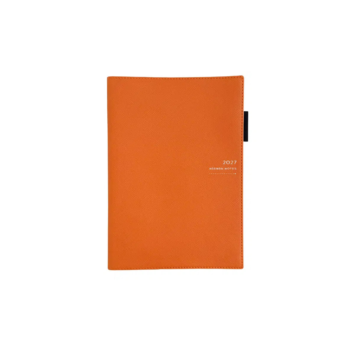 Agenda 2027 ÉPOPÉE Patience - A6 - 1 semaine sur 2 pages - Orientation verticale - Orange