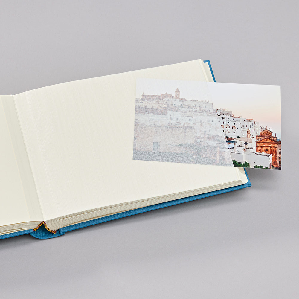 Album photo SEMIKOLON Classic Small - 21.5 x 16 cm - 80 pages - Azzurro
