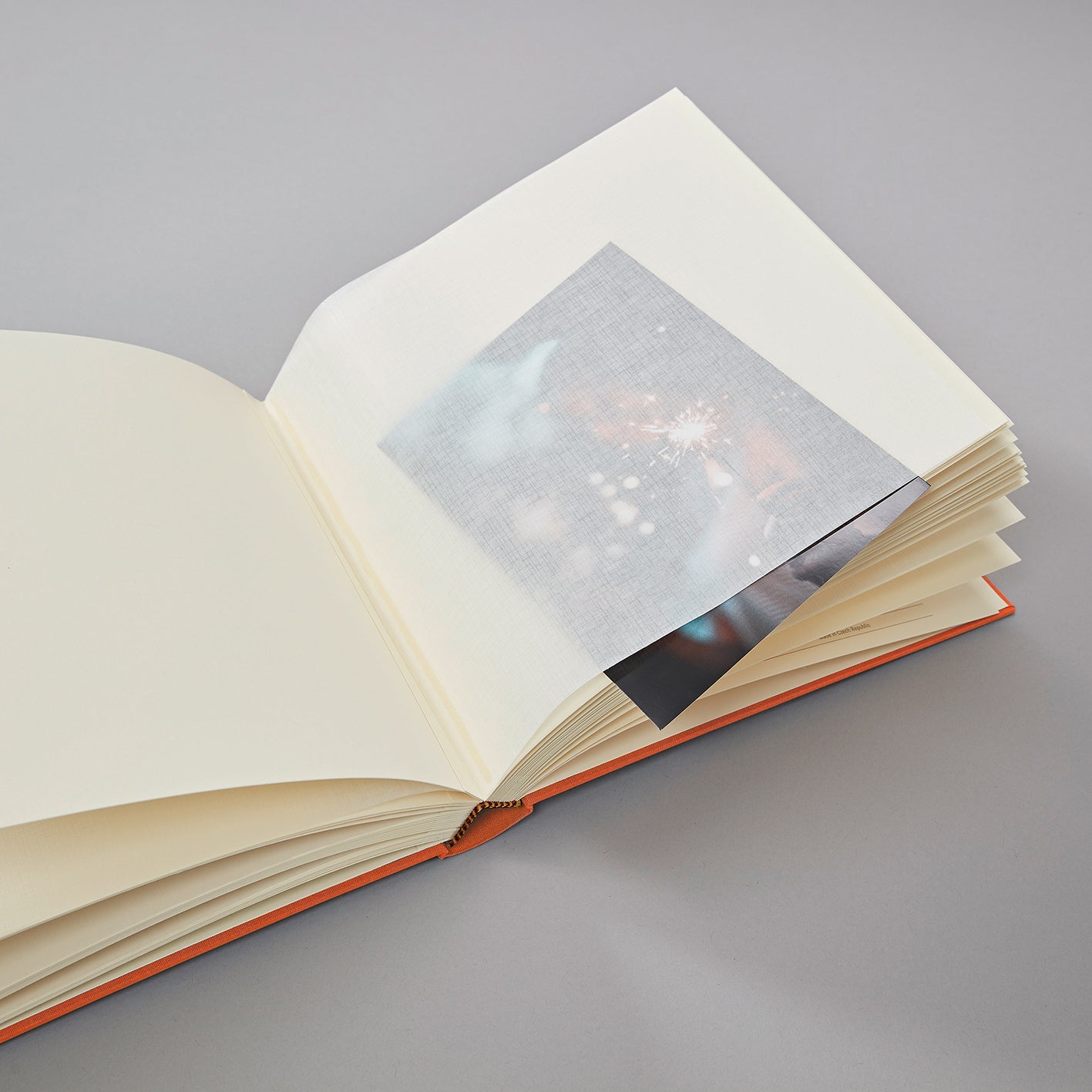 Album photo SEMIKOLON Classic Event - 23 x 22.5 cm - 60 pages - Orange - 4004117634628