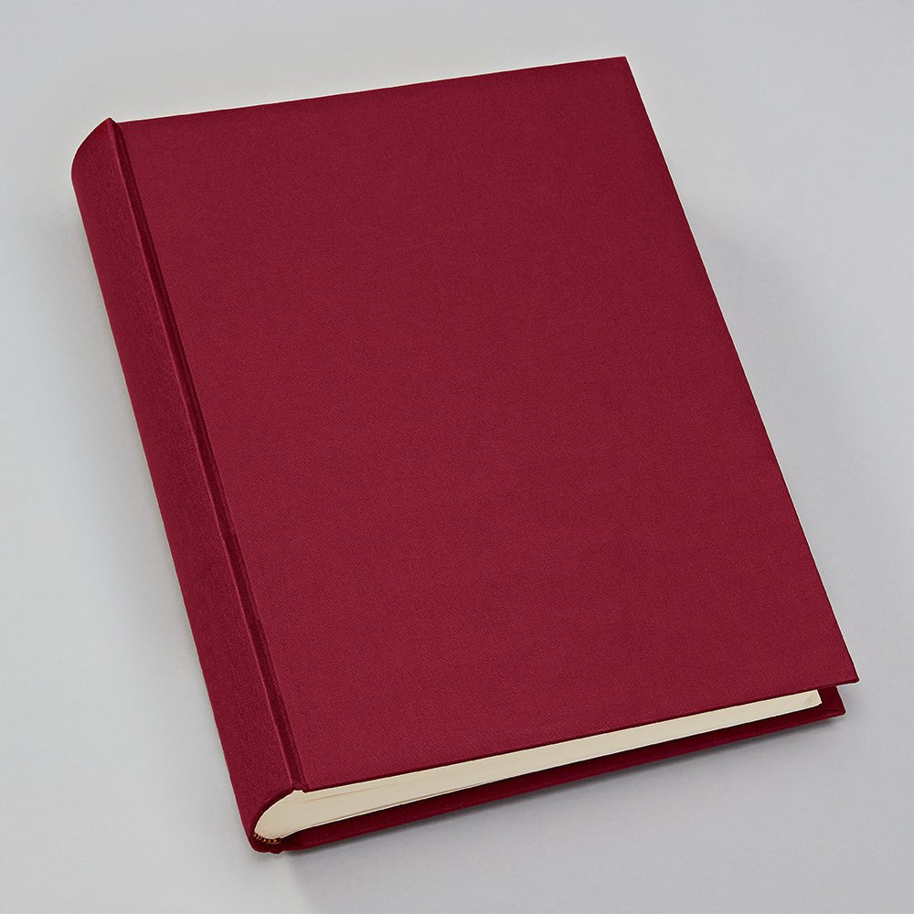 Album photo SEMIKOLON Classic Large - 24.5 x 30.5 cm - 130 pages - Burgundy - 4250053621585