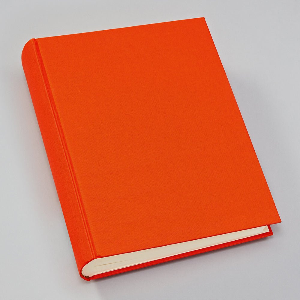 Album photo SEMIKOLON Classic Large - 24.5 x 30.5 cm - 130 pages - Orange - 4250053621677