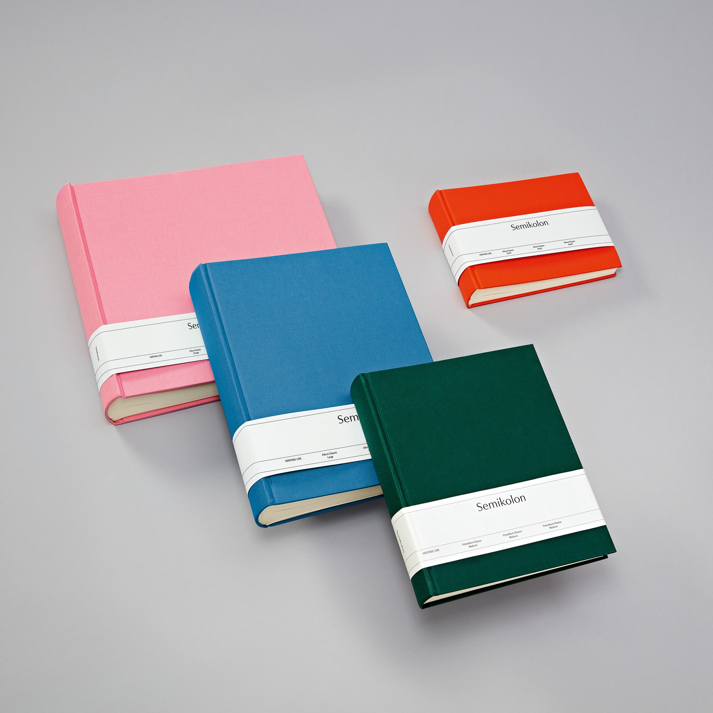 Album photo SEMIKOLON Classic Medium - 21.6 x 25.5 cm - 80 pages - Fango - 4004117645204