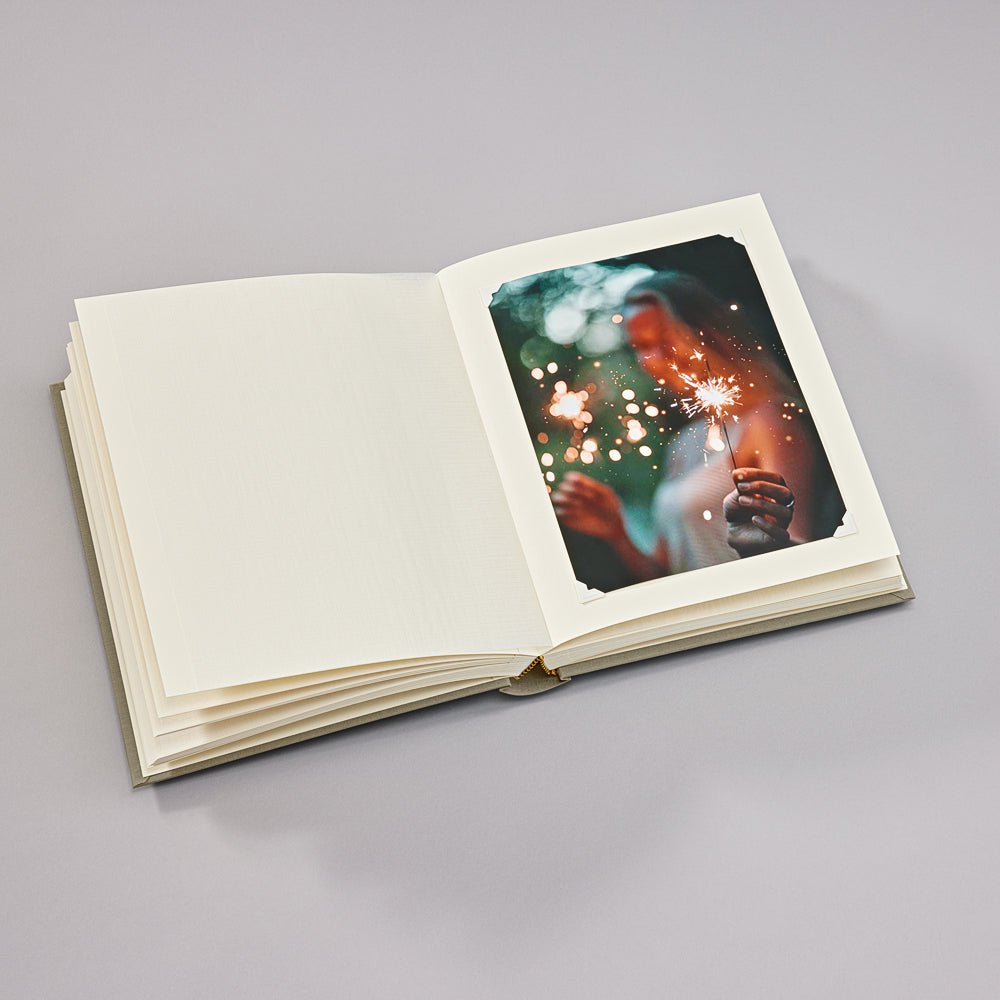 Album photo SEMIKOLON Classic Medium - 21.6 x 25.5 cm - 80 pages - Fango - 4004117645204